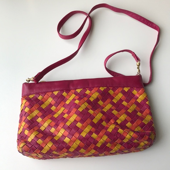 Anne Klein Handbags - Vintage Anne Klein II woven leather purse